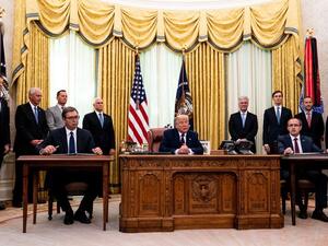 Trump finalizes agreement between Kosovo and Serbia to normalize relations (Twitter)