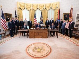 Kosovo-Serbia Washington deals (Twitter)