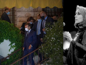 Emmanuel Macron Reveals His Favorite Song by Fairuz .. And Watch What She Gifted Him (Video)