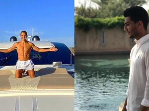 Football Idol! Alexis Sánchez Plays Mohammed Assaf's Hit 'La Wayn Brouh' While on The Sea (Video)