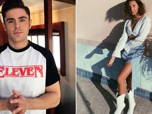 Zac Efron and Vanessa Valladares. (Photo Instagram/ @zacefron/ @_is_ness)