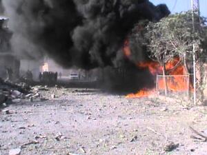 انفجار في مدينة رأس العين/ أرشيفية