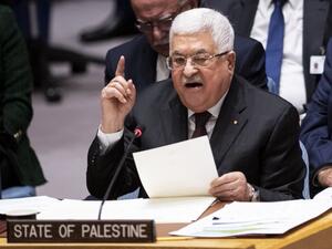Palestine’s Mahmoud Abbas (Twitter)