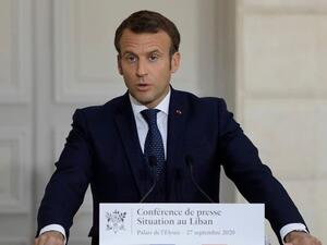 الرئيس الفرنسي ماكرون