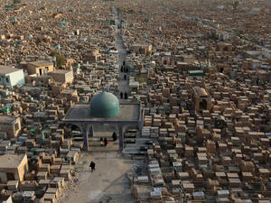  مقبرة "وادي السلام" في محافظة النجف