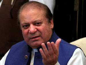 رئيس وزراء باكستان السابق، نواز شريف