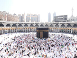 Muslim Pilgrims at The Kaaba in The Haram Mosque of Mecca, Saudi Arabia, during Hajj. (Shutterstock/ File Photo)