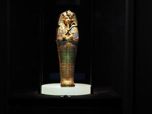 Photo From The ‘Tutankhamun, Treasures of The Golden Pharaoh’ Exhibition at The Saatchi Gallery on Kings Road. (Shutterstock/ File Photo)