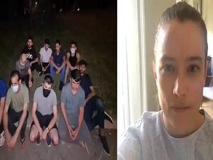 دفعت المرأة البالغة من العمر 40 عاما، مقابل الطعام وإقامة بضعة أيام للمجموعة السورية