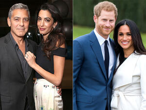 ميغان ماركل، الأميرهاري، أمل كلوني، جورج كلوني