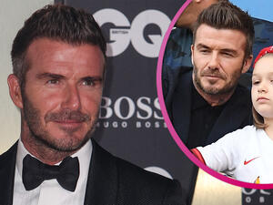 ديفيد بيكهام وابنته