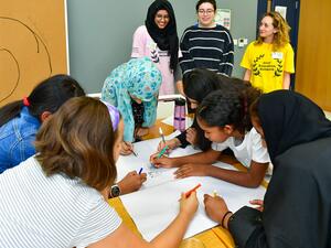 NYU Abu Dhabi’s Office of Community Outreach offers virtual leadership development programs for Abu Dhabi youth