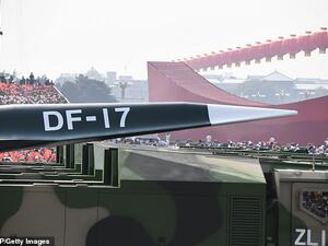 The DF-17 (pictured in file photo on October 1, 2019), with a maximum range of 2,500 kilometres (1,550 miles), will gradually replace the older DF-11 and DF-15 missiles. (AFP)