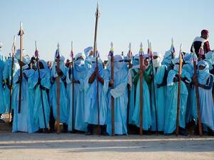 From the International Sahara Festival in #Douz beautiful colors captured by @jenciochon (Twitter)
