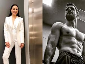 Barış Arduç's Wife Gupse Özay on the Hospital's Bed Holding Her Newborn After Denying They're Expecting! (Pictures)