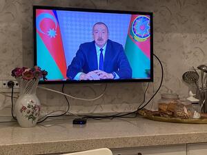 Azerbaijan's President Ilham Aliyev (Twitter)