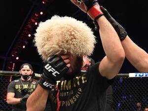 Legendary Tears! Watch Khabib Nurmagomedov's Speech Announcing Retirement as He Promised His Mother