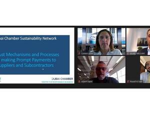 Dubai Chamber Organises Public Webinar on Effective Solutions for Late Payments To Suppliers and Subcontractors
