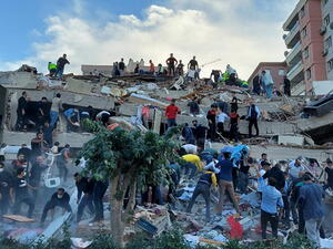 زلزال ولاية إزمير التركية