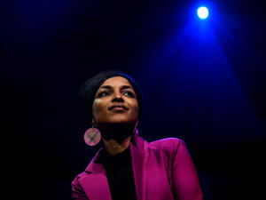 Representative Ilhan Omar. (Jim Watson / AFP via Getty Images)