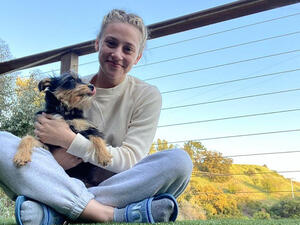 she won't be able to return home to the United States for the holidays due to travel restrictions.