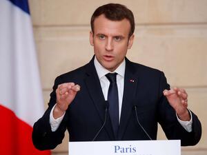 الرئيس الفرنسي، إيمانويل ماكرون