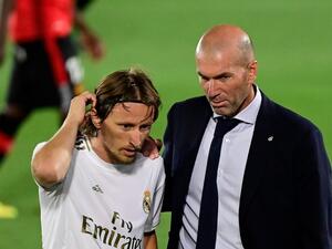 The Croatian midfielder has enjoyed working under all of his coaches at Santiago Bernabeu, but considers his current manager to be special (Photo: AFP)