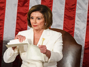 رئيسة مجلس النواب، نانسي بيلوسي