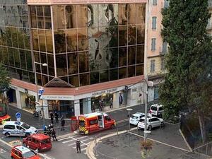 هجوم بسكين بالقرب من كنيسة في مدينة نيس الفرنسية