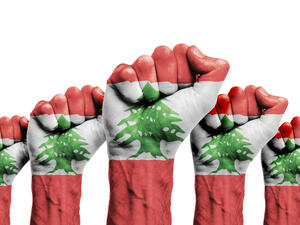 Lebanon flag  (Shutterstock)	