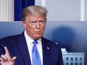 الرئيس الأمريكي دونالد ترامب