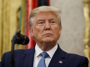 الرئيس الأمريكي دونالد ترامب 