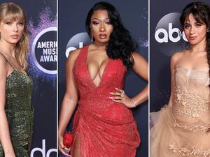 إطلالات حفل AMAs