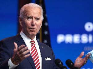  المرشح الديمقراطي للانتخابات الأمريكية جو بايدن 