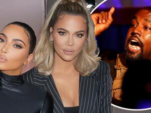 كلوي كارداشيان وكانيه ويست