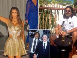 كيم كارداشيان وحفيد مارلون براندو