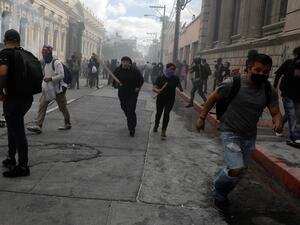 محتجون في غواتيمالا