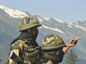 Indian Border Security Force (BSF) soldiers guard a highway leading towards Leh, bordering China, in Gagangir on June 17, 2020. Tauseef MUSTAFA / AFP Indian Border Security Force (BSF) soldiers guard a highway leading towards Leh, bordering China, in Gagangir on June 17, 2020. Tauseef MUSTAFA / AFP