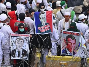 Smaller protests also occurred in other Indonesian cities, including in Surabaya, Makassar, Medan and Bandung. (AFP)