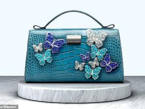 Boarini Milanesi will produce three of the opulent Parva Mea bags, which require 1,000 hours of work each to make. (Boarini Milanesi)