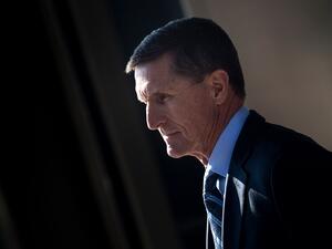 Gen. Michael Flynn, former national security adviser to U.S. President Donald Trump, leaves a federal court in Washington, Dec. 1, 2017. (AFP Photo)