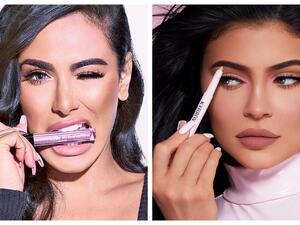 كايلي جينر وهدى بيوتي