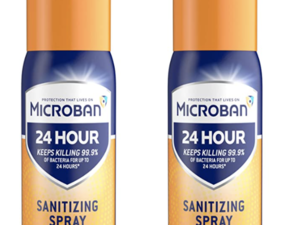 Microban 24-Hour Sanitizing Spray (Twitter)