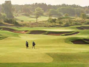 Fire course at Jumeirah Golf Estates