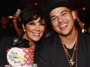  Kardashian came to fame on his family's E! series, Keeping Up with the Kardashians