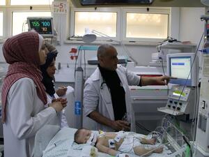 مستشفى شهداء الأقصى وسط القطاع