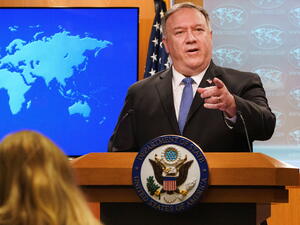 وزير الخارجية الأمريكي، مايك بومبيو