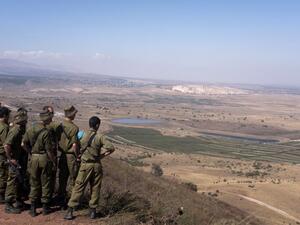 عناصر من قوات الاحتلال في هضبة الجولان السورية المحتلة