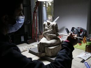 Turkish goddess statue (Twitter)