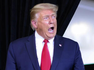 الرئيس الأمريكي دونالد ترامب